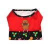 Gingerbread Fabric Harness with Matching Leash