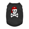 Pirate Skull with Red Bandana Dog Shirt