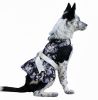 Purple Twilight Hawaiian Dog Dress with Matching Leash