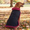 Sherpa-Lined Dog Harness Coat